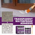 Liquid Waterproof Sealant Glossy Anti-leakage Coating Waterproof Sealant for Tiles Bricks Concrete Wood. 