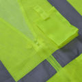 Reflective vests road traffic construction, night light for construction sites, volunteer safety protection vest, illuminated clothing.