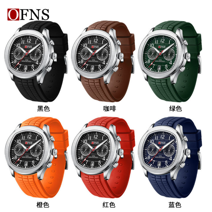 OFNS%20O'Fannie%20Time%20Six-pin%20Digital%20Silicone%20Band%20Sports%20Cross-border%20Luminous%20Calendar%20Student%20Quartz%20Watch%20-%20Image%204
