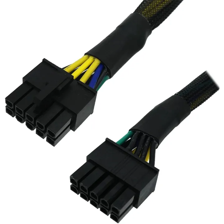 LKPCIGCXM%202X%2024%20Pin%20to%2010%20Pin%20ATX%20PSU%20Main%20Power%20Adapter%20Braided%20Sleeved%20Cable%20for%20for%20PC%20and%20Servers%2012-Inch(30cm)%20-%20Image%203
