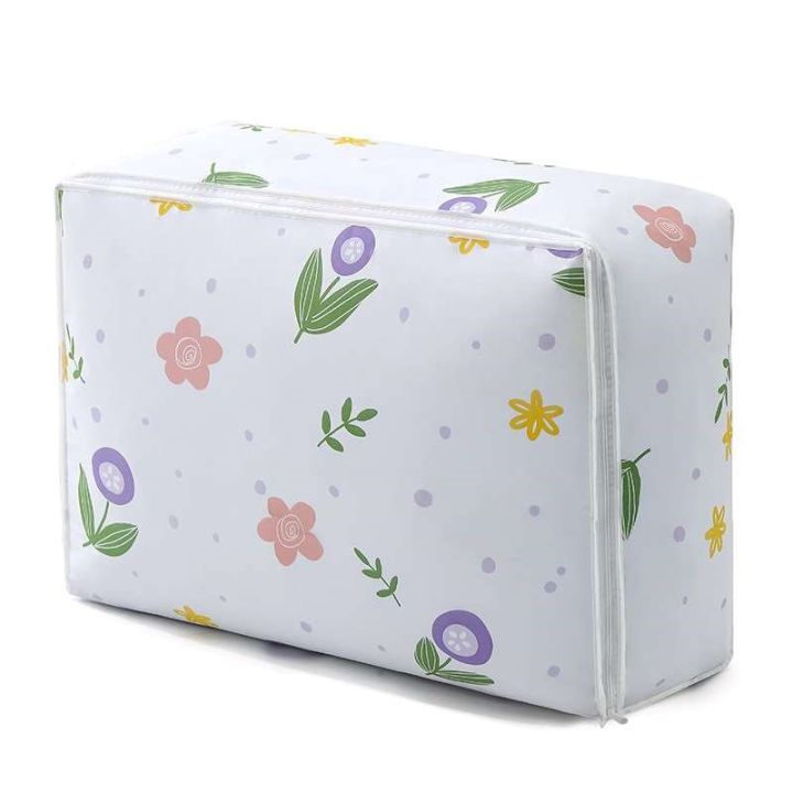 Clothes Storage Bag Blanket Storage Bag PEVA Foldable Large Capacity Waterproof Dustproof Storage Bag Toy Storage Book Storage Bag