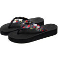 Fashion Lady Slippers Shoes Retro Womens Summer Flip Flops Casual Slippers Flat Sandals Beach Open Toe Flat Slippers for Women.