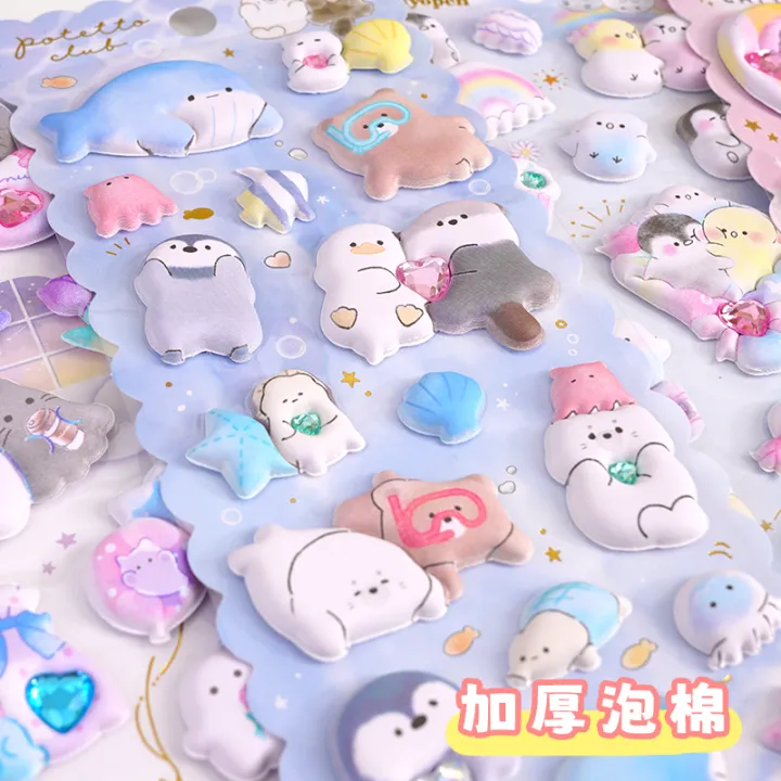 1%20pc%203D%20Kawaii%20Cartoon%20Puffy%20Stickers%20Adhesive%20Stickers%20DIY%20Diary%20Stationery%20Sticker%20Children%20Gift%20School%20Office%20Supplies%20-%20Image%204