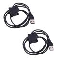 2X for Fitbit Alta HR Charger,Replacement USB Charging Cable Cord Dock Charger for Fitbit Alta HR (3Foot/1Meter). 