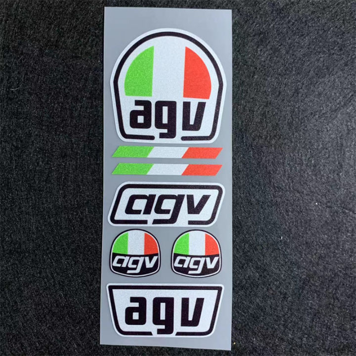 Motorcycle%20Racing%20Sponsor%20Sticker%20For%20agv%20Helmet%20Cover%20Scratches%20Reflective%20Waterproof%20Sticker%20For%20AGV%20Refit%20-%20Image%203