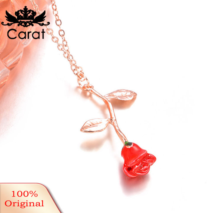 Women%20Elegant%20Rose%20Flower%20Pendant%20Chain%20Necklace%20Jewelry%20Valentines%20Day%20Gift%20-%20Image%208