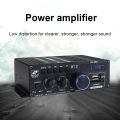 AK380 Digital Amplifier V5.0 HiFi FM Audio Amplifier For Karaoke Home Theater Sound System Subwoofer Speaker.