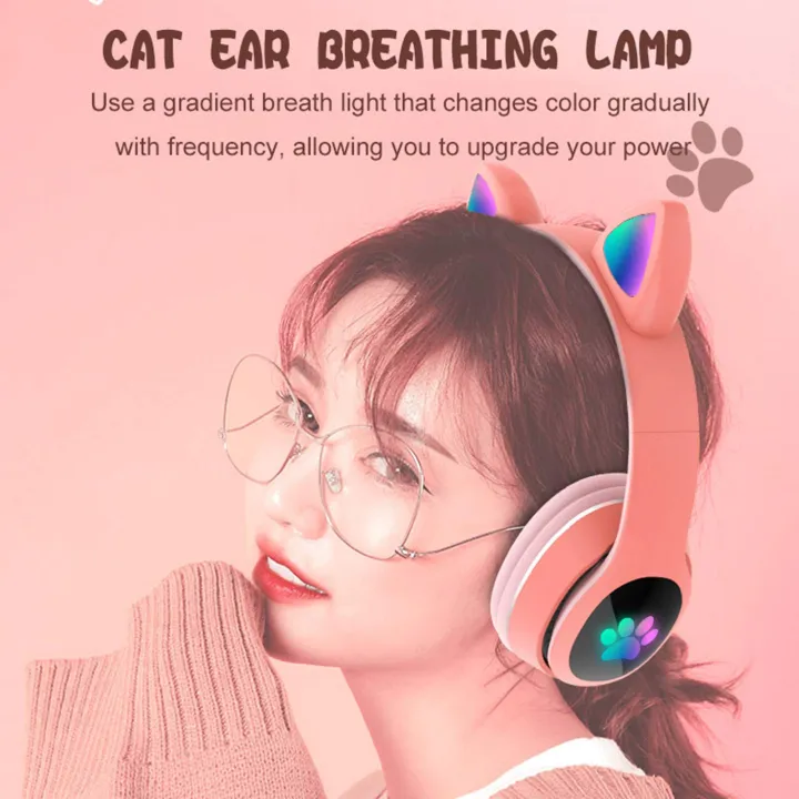 CAT%20STN-28%20Over%20Ear%20Music%20Headset%20Glowing%20Ear%20Headphones%20Foldable%20Wireless%20BT5.0%20Earphone%20with%20Mic%20AUX%20IN%20TF%20Card%20MP3%20Player%20Colorful%20LED%20Lights%20for%20PC%20Laptop%20Computer%20Mobile%20Phone%20-%20Image%207