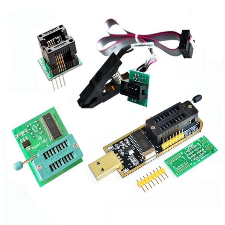 【Mary DAI Store】CH341 Programmer adapter+SOIC8 adapter+ SOP8 clip ...