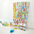 10pcs Chill Super Dark 10HB Rubber Tipped Graphite Pencils with Sharper [[Full Box Set]]. 