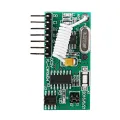 433mhz RF Wireless Receiver Learning Code Decoder Module High Sensitivity. 