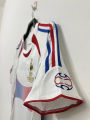 Spot intage football jersey 2006 French away ite adult top single piece jersey size S-2XL. 