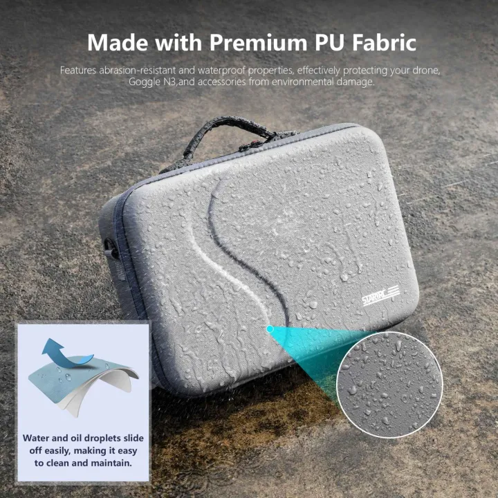 For%20DJI%20Neo%20STARTRC%20Upgraded%20Shoulder%20PU%20Storage%20Bag%20Handbag%20(Grey)%20-%20Image%207