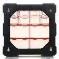 Drawer PP+PS Parts Storage Box Multiple Compartments Slot Harare Box Organizer Craft Cabinet Tools Components Container.