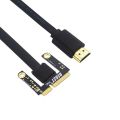 EXP GDC Beast HDMI-compatible to NGFF M.2 A key Cable / Mini PCI-E /Expresscard Cable for Laptop External Graphics Card.