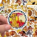 50PCS The Lion King Simba Stickers For Scrapbook Diary Laptop Lage Skateboard Graffiti Decal Fun Classic Toys. 