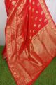 Indian Kanjivaram katan saree for woman. 