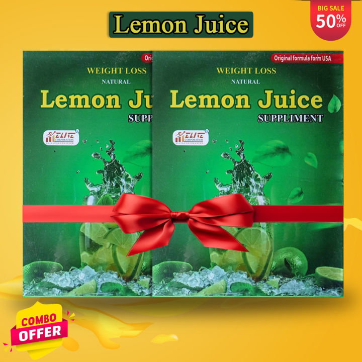 Lemon Juice suppliment Weight Loss Lemon Juice 120g Buy 1 Get 1 Free