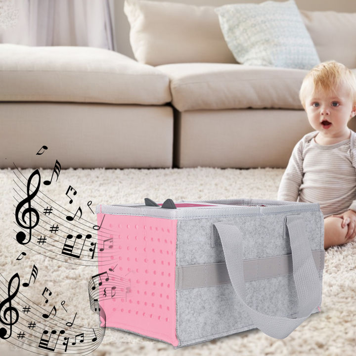 Felt%20Cloth%20Case,%20Extra%20Space%20Prevent%20Scratching%20Foldable%20Carrying%20Case%20for%20Music%20Players%20for%20Outdoors%20-%20Image%203