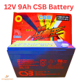 Csb 12V 9Ah Battery Lead Acid Battery-Riccolling Lead Acid Battery. 