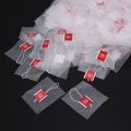 NANLIY-1000Pcs5.5 X 7Cm Pyramid Tea Bag Filter Nylon Tea Bag Single String Label Transparent Empty Tea Bag. 