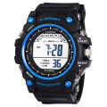 LASIKA W-H90  Water Resistance 50m Silicon Digital Watch for Men - Black(null) - Watch For Men - Watch - Watch For Men - Watch - ঘড়ি - Watch For Men. 