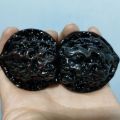 Domineering Personalized Stuffy Wang Yong Da Officer's Cap Four Buildings Floor Black Collection Walnuts Antique Jadified Hand Pieces Shaped. 