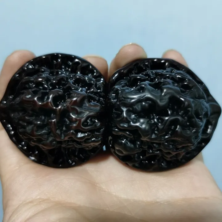 Domineering%20Personalized%20Stuffy%20Wang%20Yong%20Da%20Officer's%20Cap%20Four%20Buildings%20Floor%20Black%20Collection%20Walnuts%20Antique%20Jadified%20Hand%20Pieces%20Shaped%20-%20Image%206