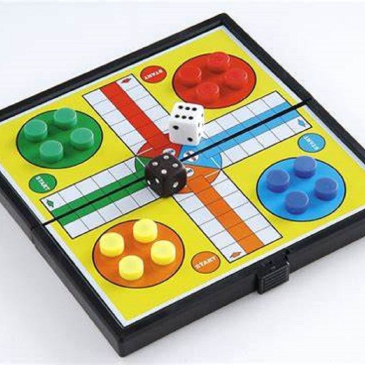 Brain Game (Ludo) Medium - Multicolour  ,