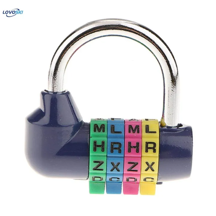 6PCS%204%20Digit%20Dial%20Letter%20Combination%20Padlock%20Travel%20Luggage%20Suitcase%20Lock%20-%20Image%202