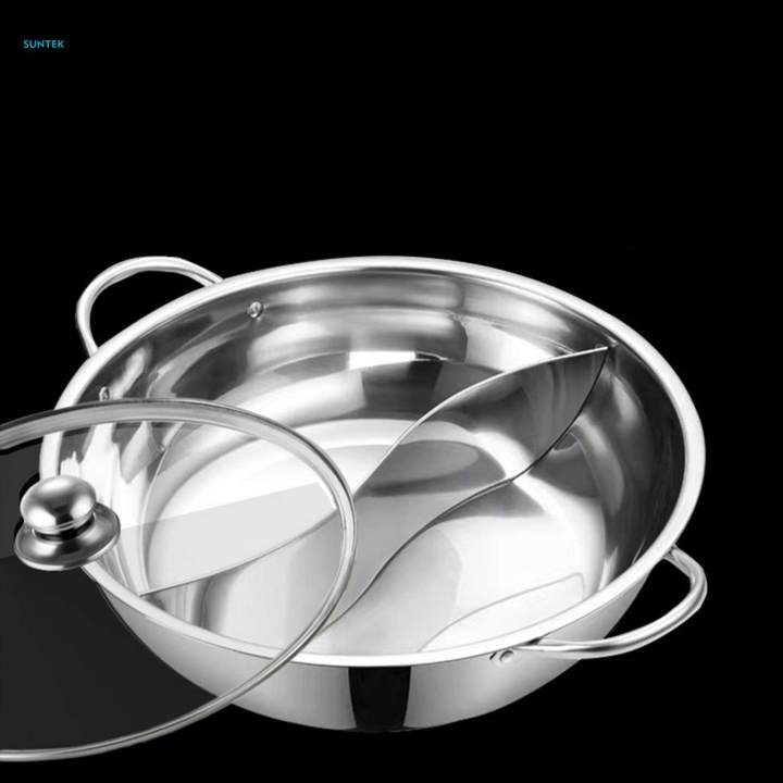 Shabu%20Shabu%20Hot%20Pot%20with%20Handles%20Clear%20Lids%20Tabletop%20Two%20Meal%20Pot%20Mandarin%20Duck%20Pot%20for%20Travel%2036cm%20-%20Image%202