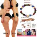Natural Lava Stone Beads Healing Balance Chakra Charm Bracelet Colorful Bead Tibetan Buddha Prayer Bracelet for Women Men.