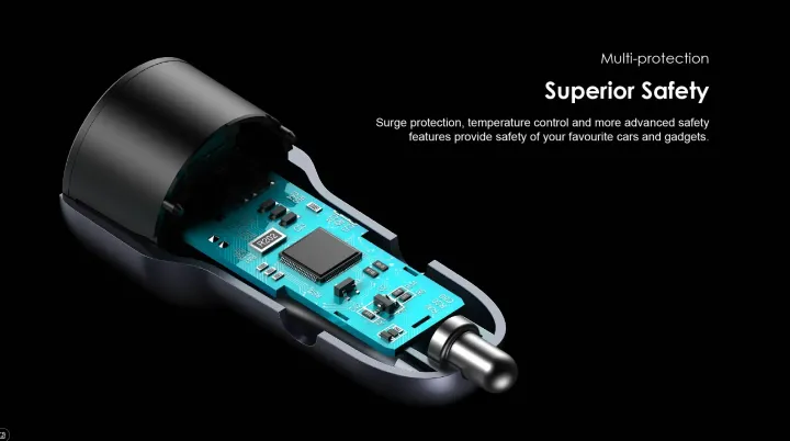 Oraimo%20Bullet%2048%2048W%20Dual%20Port%20Car%20Charger%20(OCC-73D)%20in%20Dark%20Chrome%20-%20Image%206