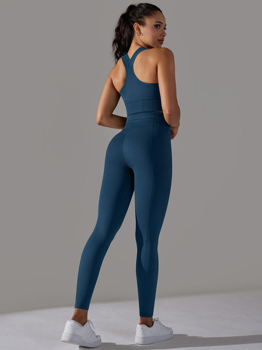 Seamless%20Yoga%20Set%20Women%20Gym%20Set%20Workout%20Clothes%202pcs%20Running%20Fitness%20Suit%20Sports%20Bra%20Top%20And%20High%20Waist%20Leggings%20Pant%20Sportswear%20-%20Image%207