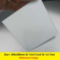 WHITE 2mm Acrylic Sheet 2mm White Plastic Sheet 2mm Thick Acrylic Sheets Cutting Size 300x300mm Or 12×12 Inch Or 1×1 Feet 12 Inch Acrylic Sheet White Perspex Acrylic Sheet 2mm White Acrylic Plexiglass. 