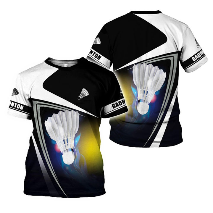 3D%20Indoor%20And%20Outdoor%20Sports%20Badminton%20Printing%20T%20Shirt%20Fashion%20Sports%20T-shirts%20For%20Men%20Kid%20Fashion%20Streetwear%20Gym%20Tee%20Shirt%20Top%20-%20Image%202