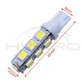 【Alizeker Mall】2Pcs White 5050 13LED SMD Auto Auto Side Bulb Auto LED Wedge Lamp turn signal parking tail lights dc 12V. 