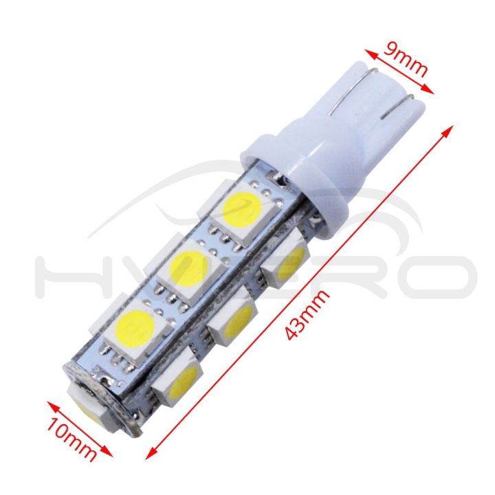 %E3%80%90Alizeker%20Mall%E3%80%912Pcs%20White%205050%2013LED%20SMD%20Auto%20Auto%20Side%20Bulb%20Auto%20LED%20Wedge%20Lamp%20turn%20signal%20parking%20tail%20lights%20dc%2012V%20-%20Image%204