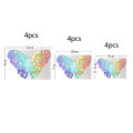 12pcs/lot Butterflies Wall Sticker Beautiful Butterfly for Kids Room Wall Decals.