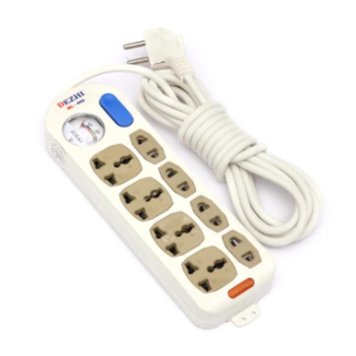 Multiplug Exclusive Gang Socket TOP ONE DEZHI Multiplug 1200 w,14 feet