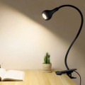3W USB Clip Holder Light LED Desk Lamp Dimmable Flexible Table Lamp Children Study Reading Book Light for Home Bedroom Living Room. 