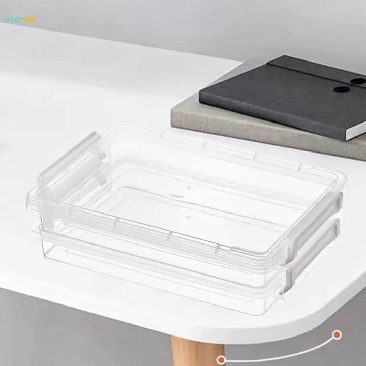 Storage%20Box%20Document%20Holders%20Lightweight%20Household%20Organizer%20Potector%20Case%20for%20Personal%20Commercial%20Desk%20Accessory%20Home%20-%20Image%202