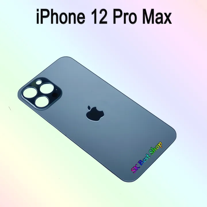 Backshell%20for%20iPhone%2012%20Pro%20Max%20Replacement%20Back%20Battery%20Cover%20Back%20Rear%20Glass%20Case%20-%20camera%20-%20Image%202