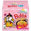 Samyang Carbonara Ramen Noodles (korean) 5 X 130Grams. 