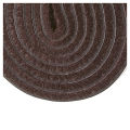 Self-Stick Felt Strip Roll for Surfaces (1/2 inch x 60 inch), Brown. 