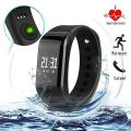 M5 Waterproof Smart Fitness Band -Black. 