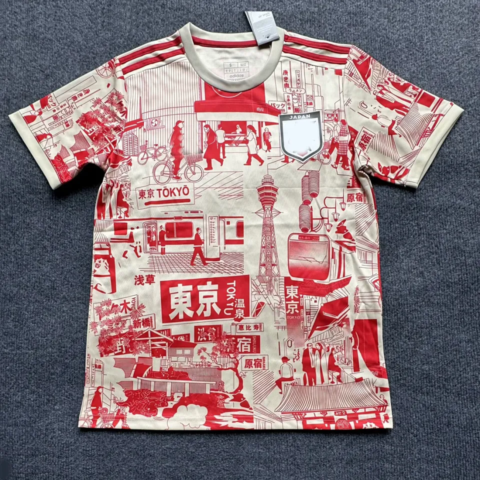 23-24 Japan okyo jersey short eeed adult football jersey hai ersion form  single piece