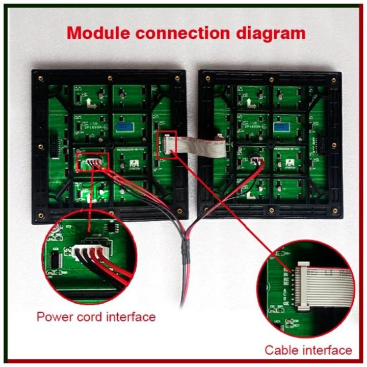 P6%20LED%20module%20full%20color%20SMD%203535%20RGB%20HD%20LED%20display%20module%20128mm%20x128mm%201/16%20scan,%2032%20x%2032%20pixel,%207%20color%20LED%20panel%20-%20Image%204