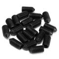 Spare parts 20Pcs M12*20mm Alloy Steel HEX Hexagon Socket Set Screws Tight Core Point Grub Screw.