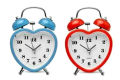 Heart-Shaped Metal Alarm Bed/Table Clock. 
